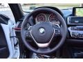 2016 BMW 2 Series Coral Red Interior Steering Wheel Photo