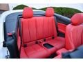 2016 BMW 2 Series Coral Red Interior Rear Seat Photo