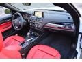 2016 BMW 2 Series Coral Red Interior Dashboard Photo