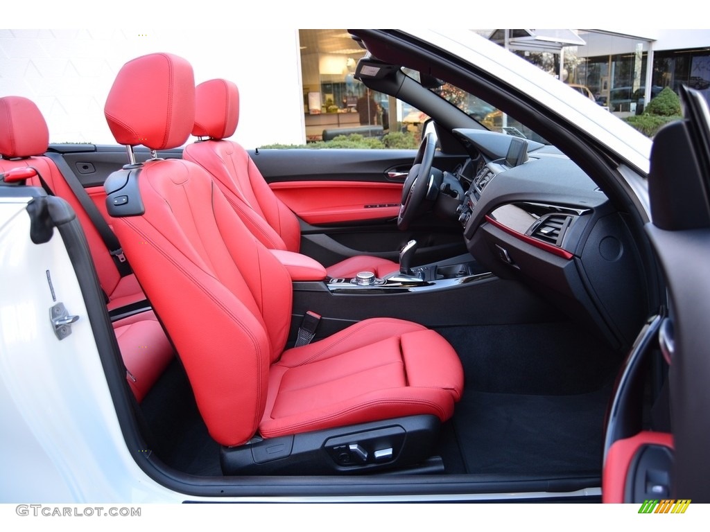 2016 BMW 2 Series 228i xDrive Convertible Front Seat Photo #117479765