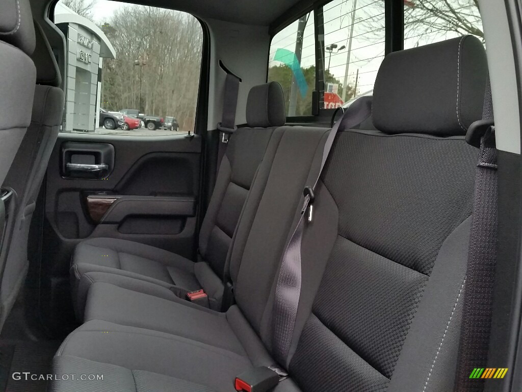 2017 Sierra 1500 SLE Double Cab 4WD - Onyx Black / Jet Black photo #6