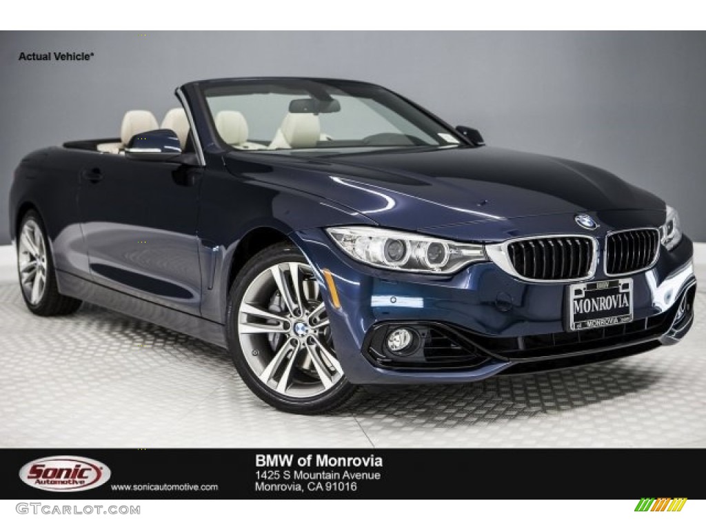 2017 Midnight Blue Metallic Bmw 4 Series 440i Convertible 117459897 2017 4 Series 440i Convertible Midnight Blue Metallic Oyster Photo 1