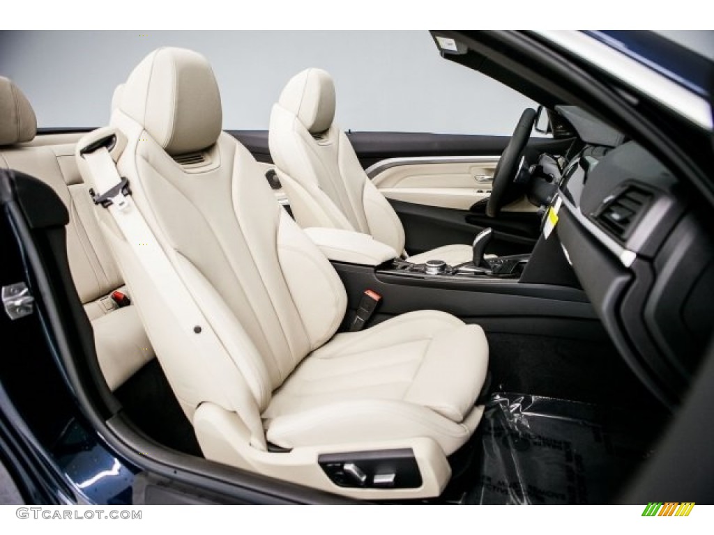 Oyster Interior 2017 BMW 4 Series 440i Convertible Photo #117480833