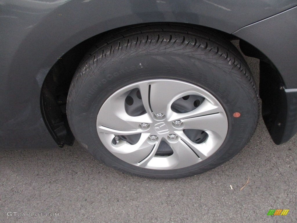 2013 Civic LX Coupe - Polished Metal Metallic / Black photo #3