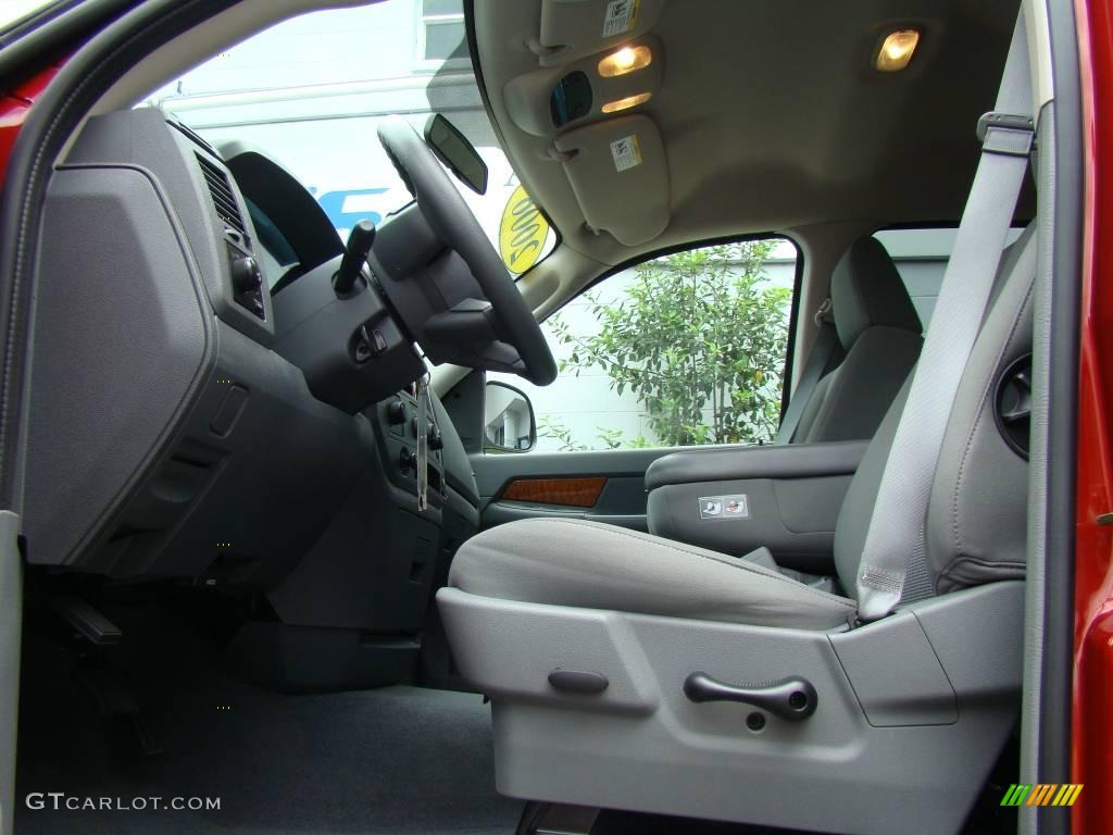 2006 Ram 1500 SLT Quad Cab 4x4 - Inferno Red Crystal Pearl / Medium Slate Gray photo #10