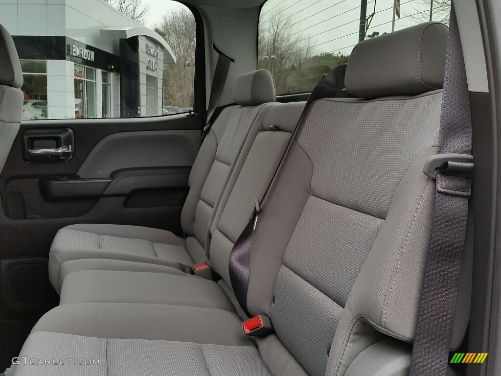 2017 GMC Sierra 2500HD Crew Cab 4x4 Rear Seat Photo #117481757