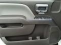 Jet Black/Dark Ash 2017 GMC Sierra 2500HD Crew Cab 4x4 Door Panel