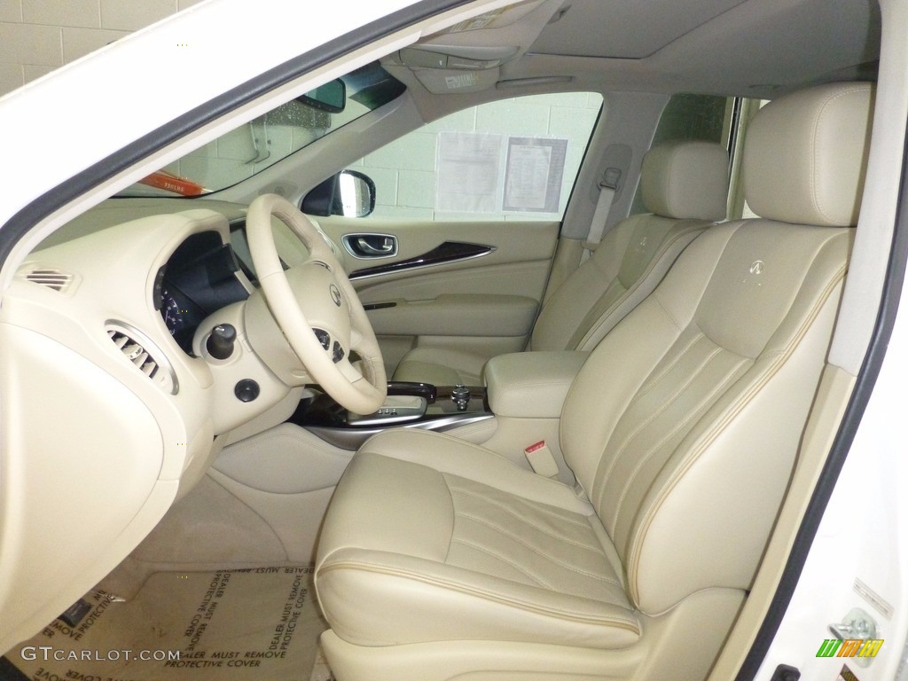 2013 JX 35 AWD - Moonlight White / Wheat photo #4