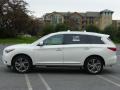 2013 Moonlight White Infiniti JX 35 AWD  photo #7