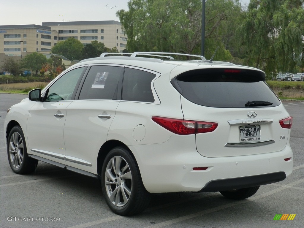 2013 JX 35 AWD - Moonlight White / Wheat photo #9