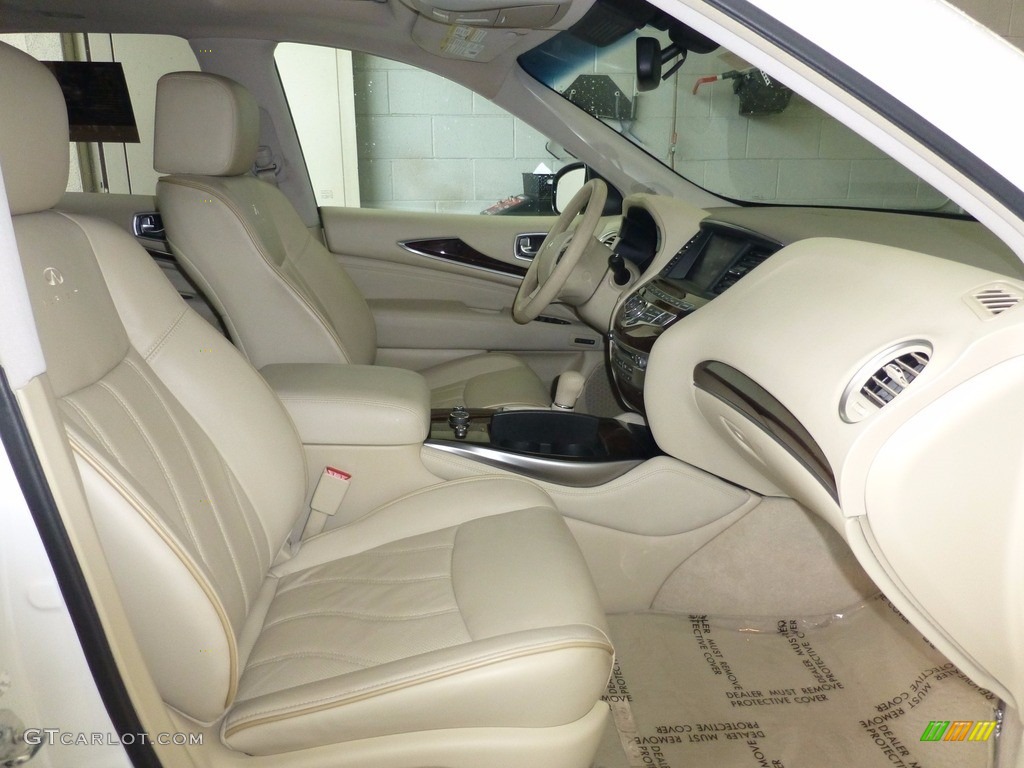 2013 JX 35 AWD - Moonlight White / Wheat photo #24