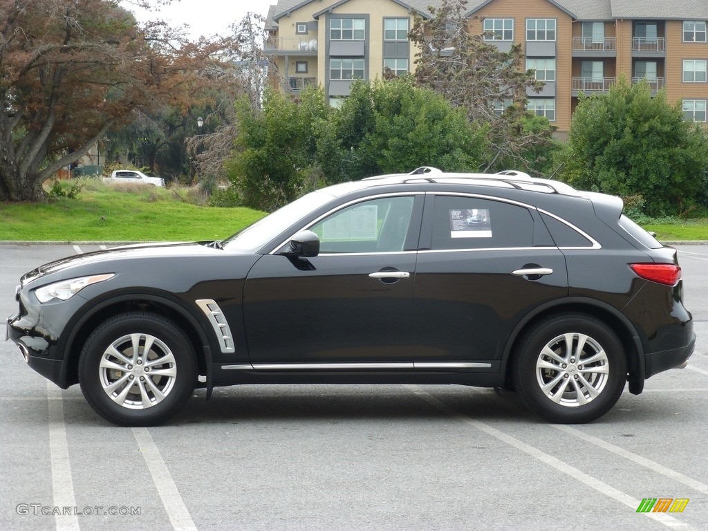 2013 FX 37 AWD - Black Obsidian / Graphite photo #3