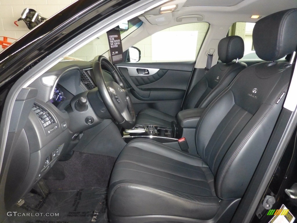 2013 FX 37 AWD - Black Obsidian / Graphite photo #4