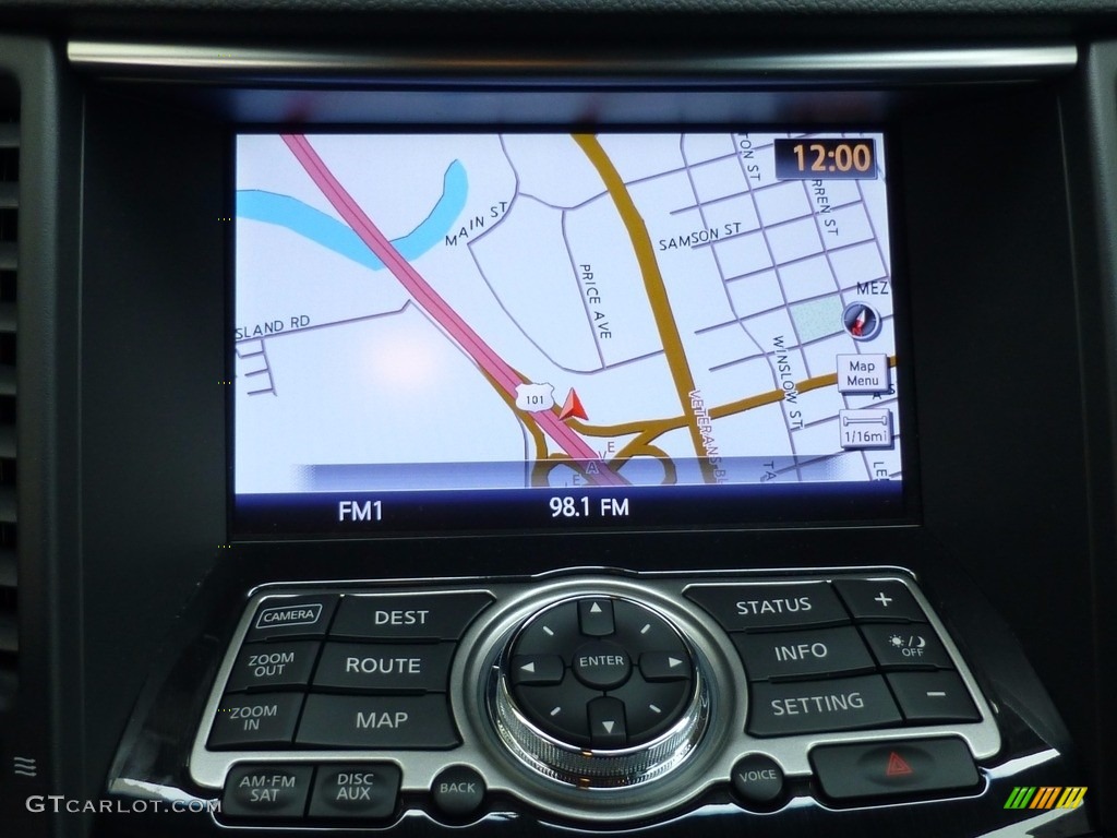 2013 FX 37 AWD - Black Obsidian / Graphite photo #17
