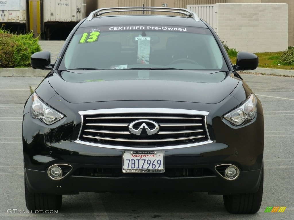 2013 FX 37 AWD - Black Obsidian / Graphite photo #23