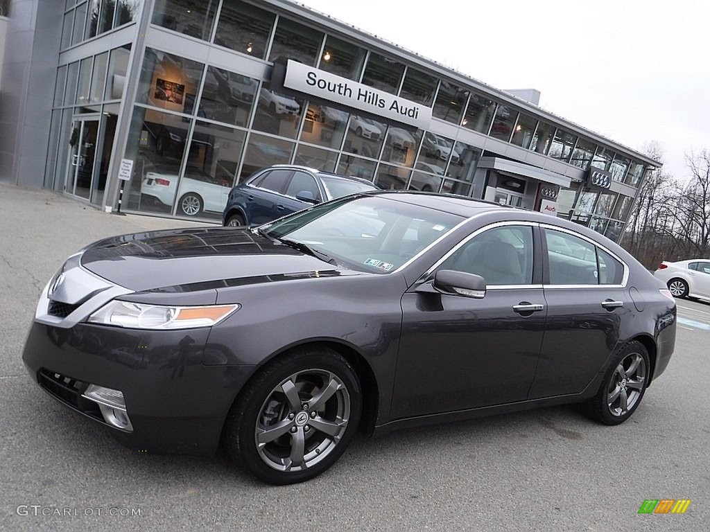 2011 TL 3.7 SH-AWD Technology - Grigio Gray Metallic / Taupe Gray photo #1