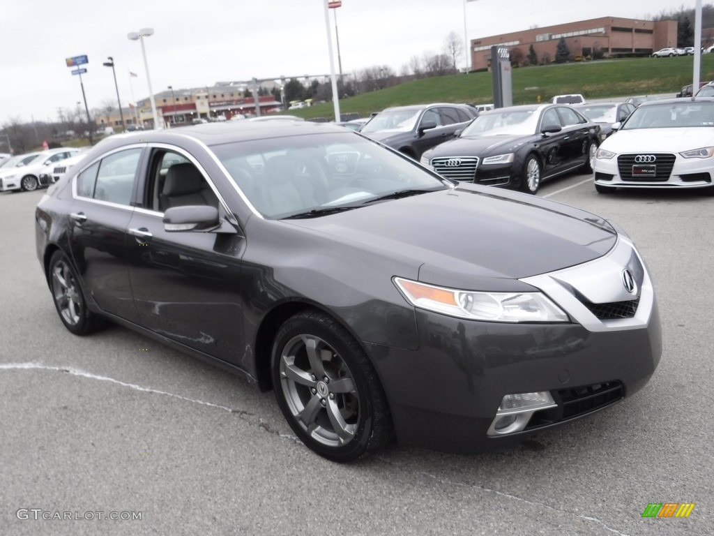 2011 TL 3.7 SH-AWD Technology - Grigio Gray Metallic / Taupe Gray photo #7