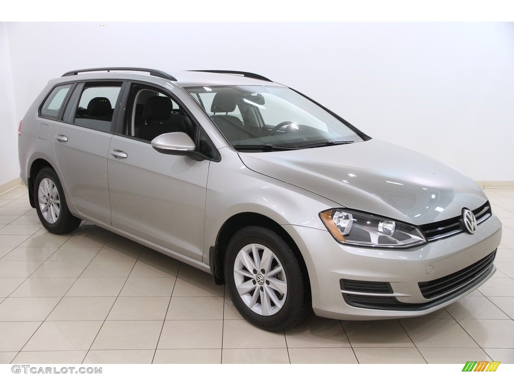 Reflex Silver Metallic 2016 Volkswagen Golf SportWagen 1.8T S Exterior Photo #117484277
