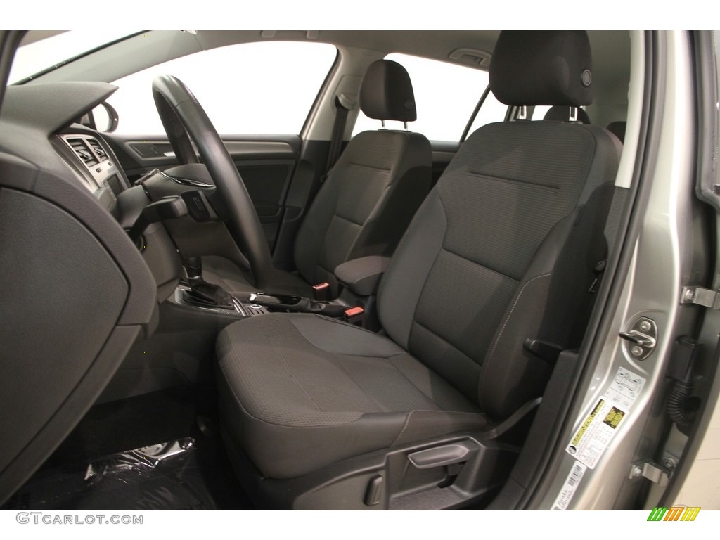 Black Interior 2016 Volkswagen Golf SportWagen 1.8T S Photo #117484343