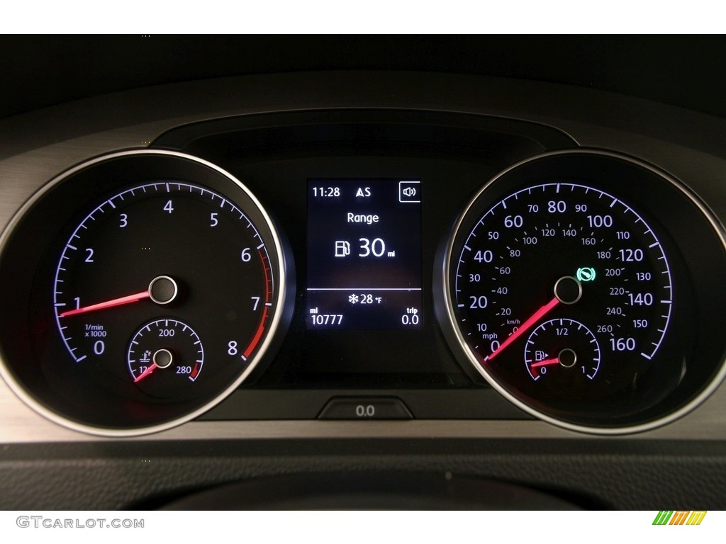 2016 Volkswagen Golf SportWagen 1.8T S Gauges Photo #117484388