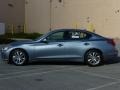 2015 Hagane Blue Infiniti Q50 3.7  photo #3