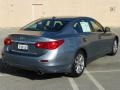 2015 Hagane Blue Infiniti Q50 3.7  photo #5