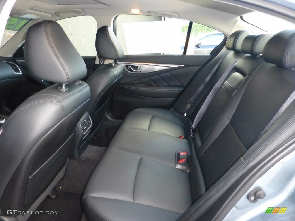 2015 Q50 3.7 - Hagane Blue / Graphite photo #15