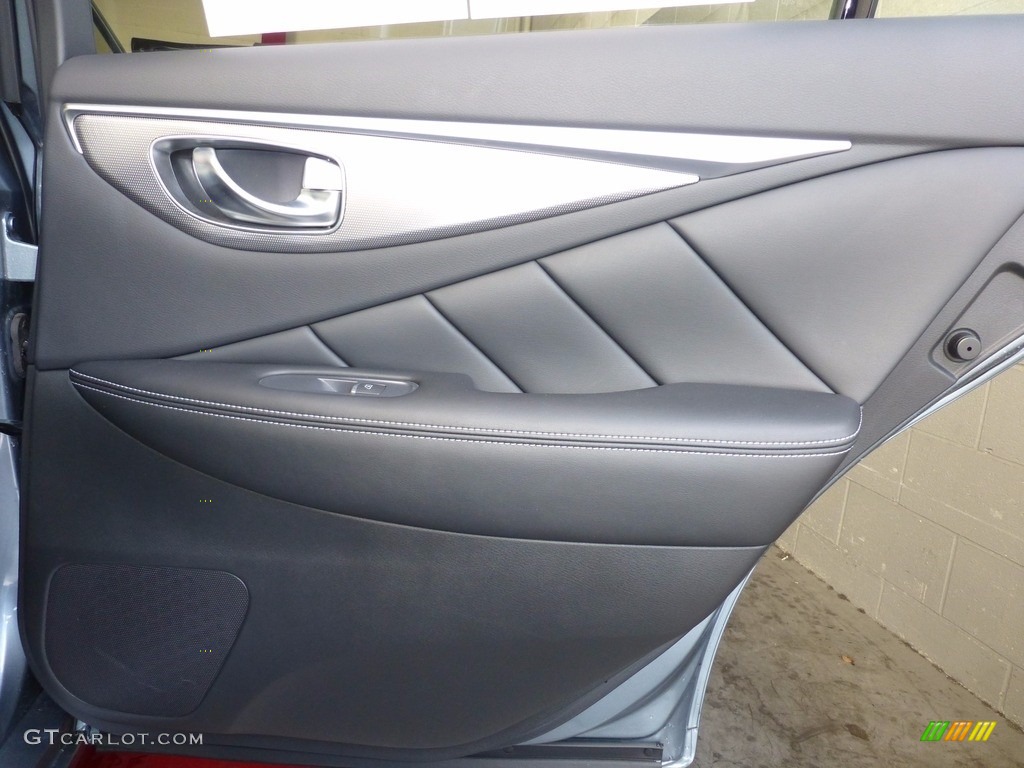 2015 Q50 3.7 - Hagane Blue / Graphite photo #17