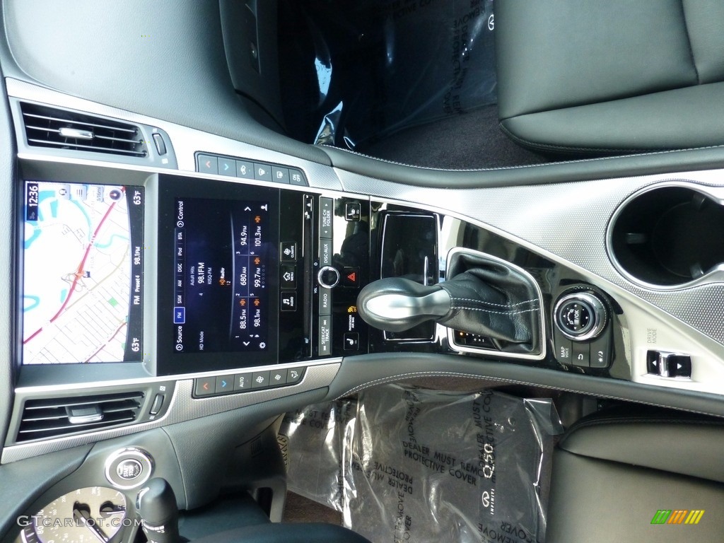 2015 Q50 3.7 - Hagane Blue / Graphite photo #21