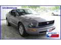 2006 Tungsten Grey Metallic Ford Mustang V6 Deluxe Coupe  photo #5