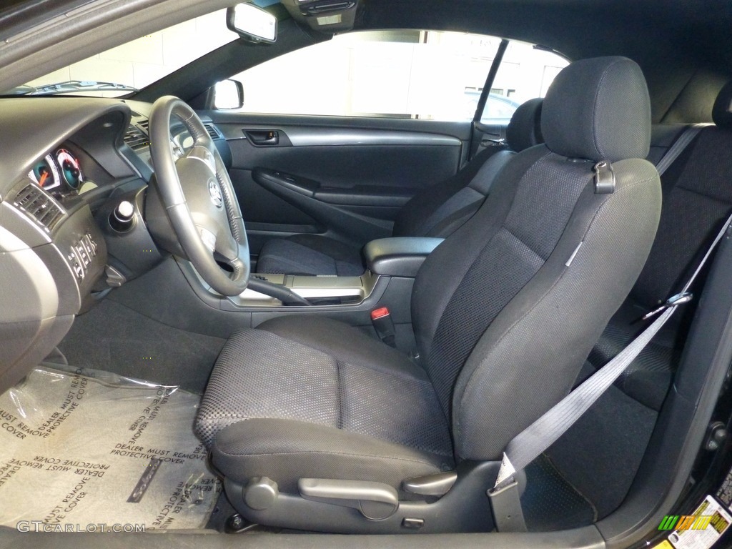 2008 Solara SE V6 Convertible - Black / Dark Stone photo #2