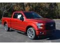Ruby Red 2017 Ford F150 XLT SuperCrew Exterior