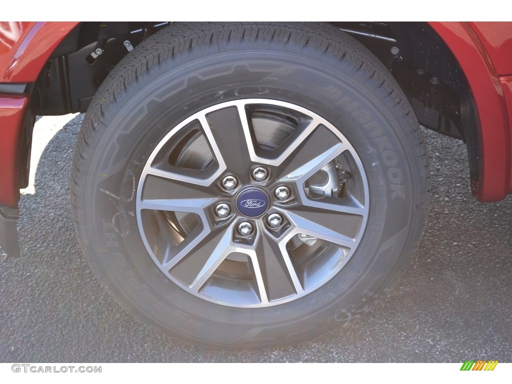 2017 F150 XLT SuperCrew - Ruby Red / Black photo #9