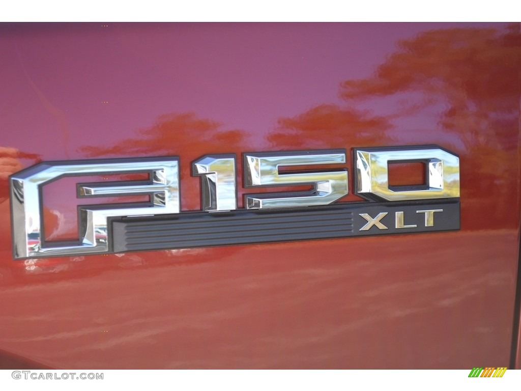 2017 F150 XLT SuperCrew - Ruby Red / Black photo #10