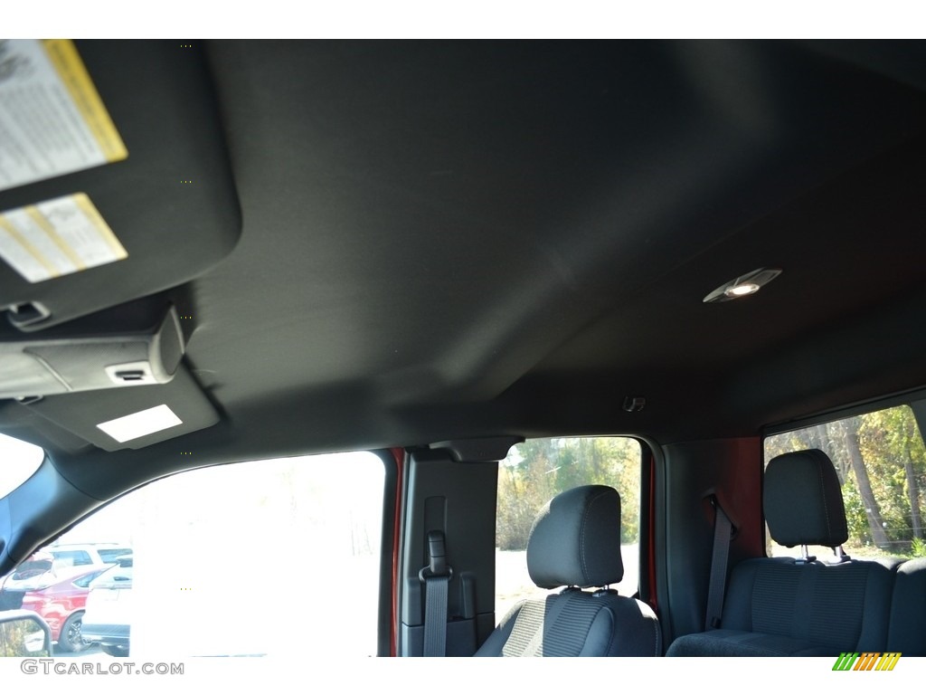 2017 F150 XLT SuperCrew - Ruby Red / Black photo #14