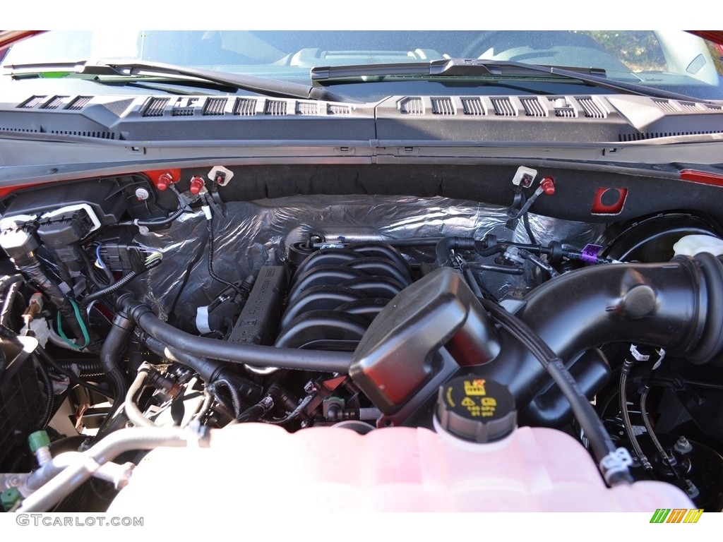 2017 F150 XLT SuperCrew - Ruby Red / Black photo #15