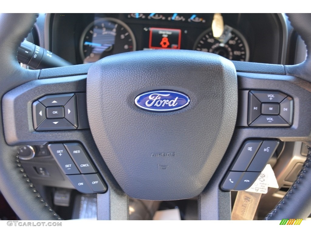 2017 F150 XLT SuperCrew - Ruby Red / Black photo #24
