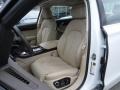 2016 Audi A8 Velvet Beige Interior Front Seat Photo