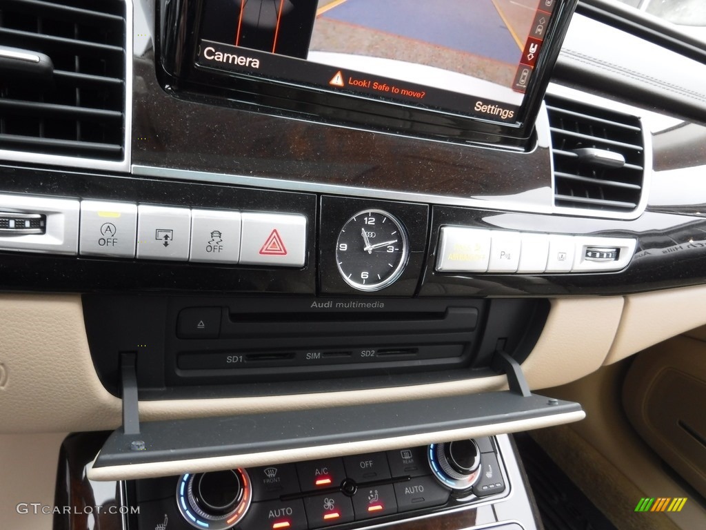 2016 A8 L 3.0T quattro - Ibis White / Velvet Beige photo #27