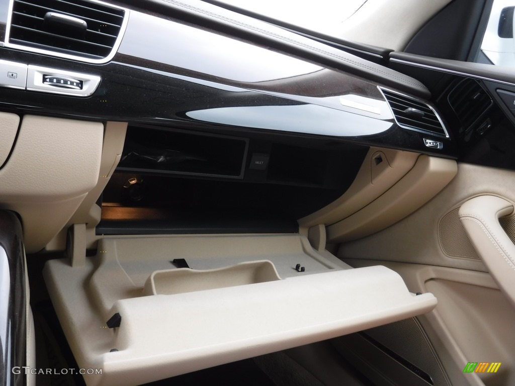 2016 A8 L 3.0T quattro - Ibis White / Velvet Beige photo #34