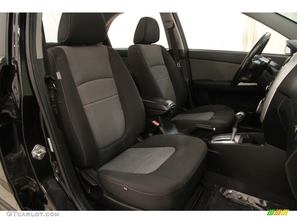 2008 Spectra LX Sedan - Black / Black photo #10