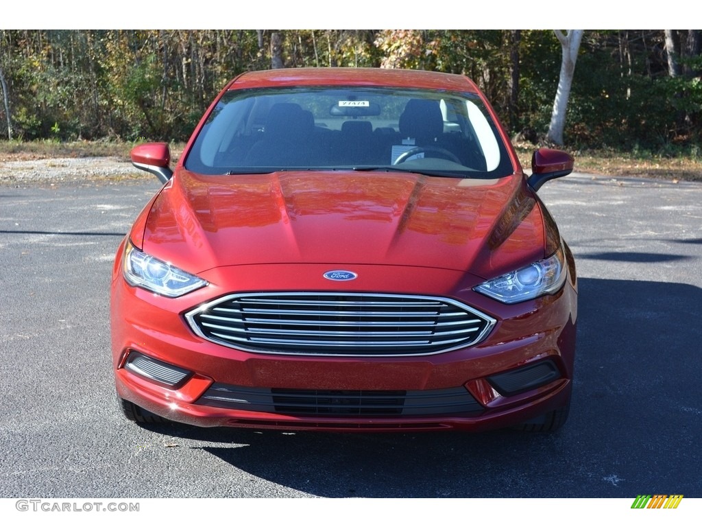 2017 Fusion SE - Ruby Red / Ebony photo #10