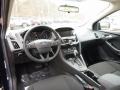 2017 Focus SEL Sedan Charcoal Black Interior