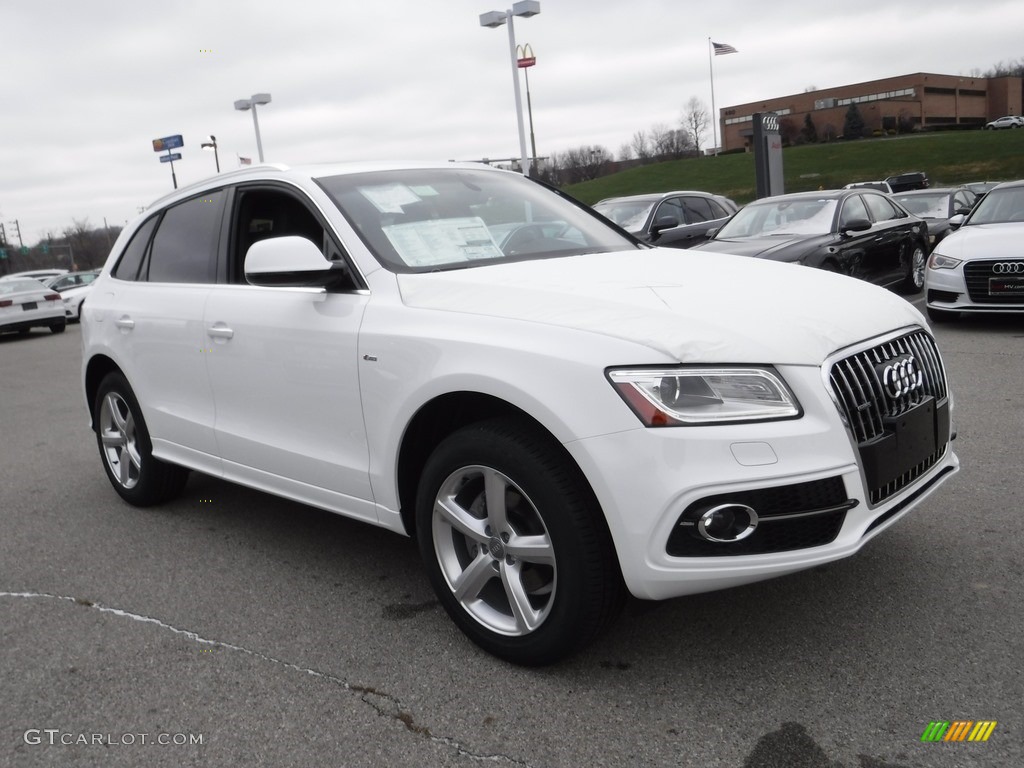 Ibis White 2017 Audi Q5 2.0 TFSI Premium Plus quattro Exterior Photo #117488508