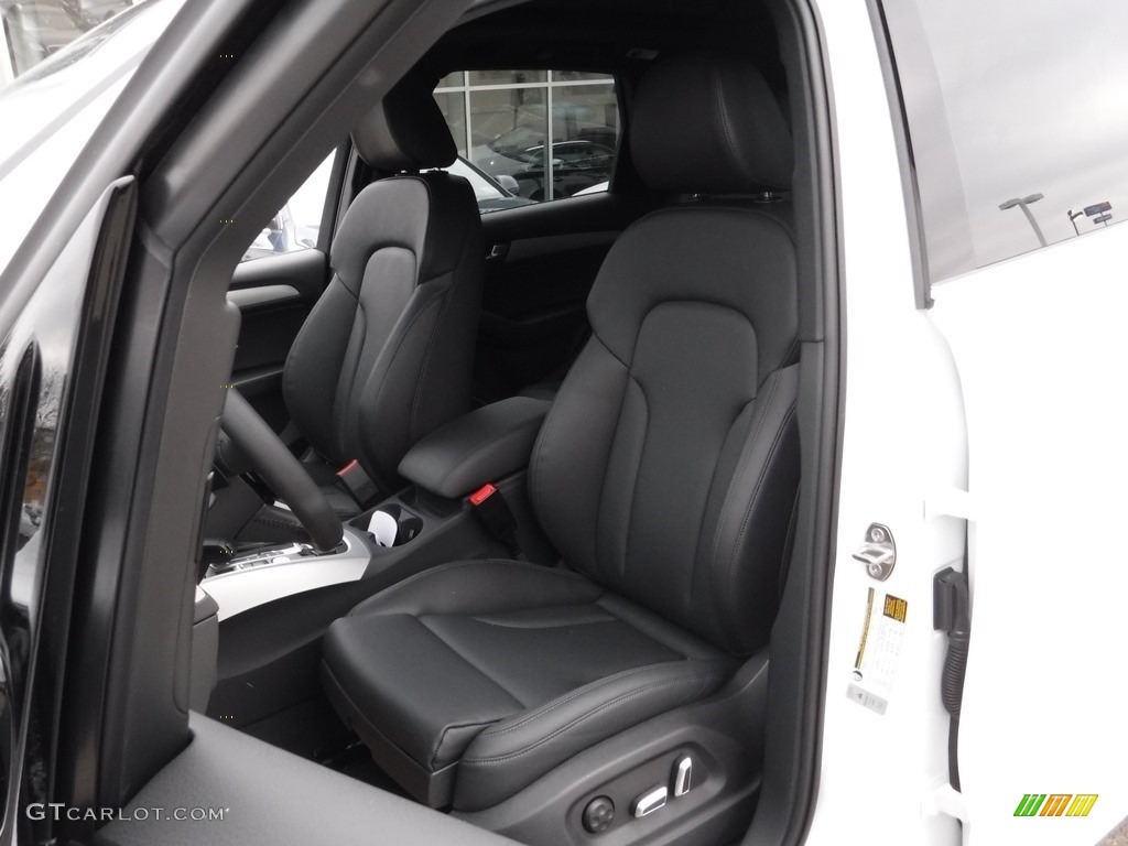 Black Interior 2017 Audi Q5 2.0 TFSI Premium Plus quattro Photo #117488693