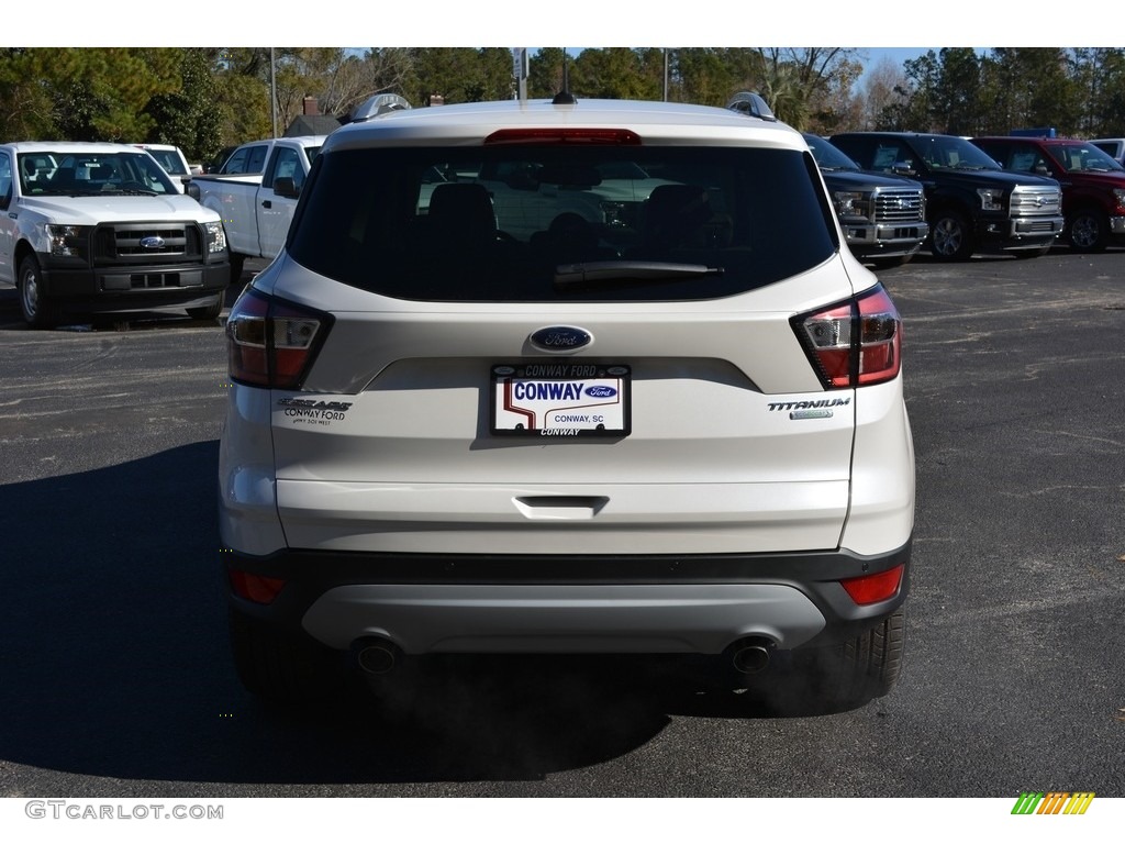 2017 Escape Titanium - White Platinum / Medium Light Stone photo #4