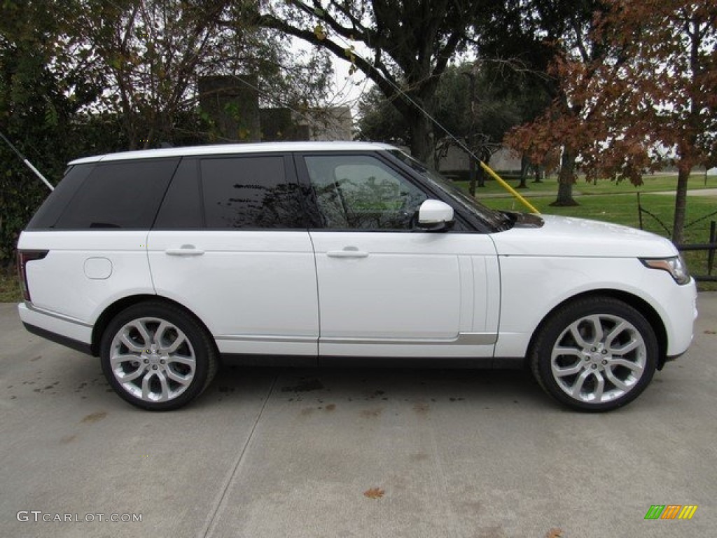 2016 Range Rover Supercharged - Fuji White / Espresso/Almond photo #6