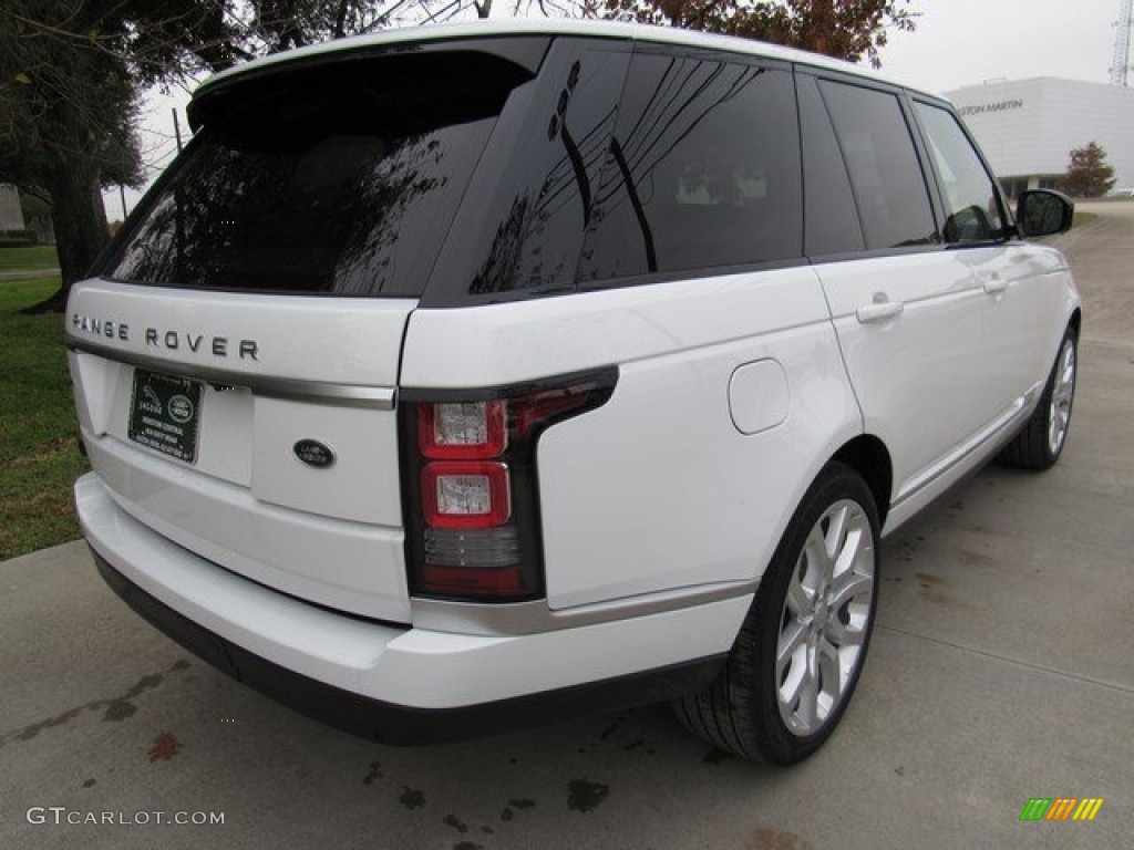 2016 Range Rover Supercharged - Fuji White / Espresso/Almond photo #7