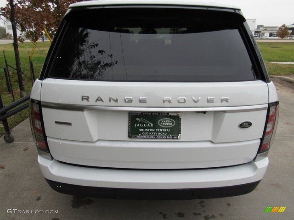 2016 Range Rover Supercharged - Fuji White / Espresso/Almond photo #8