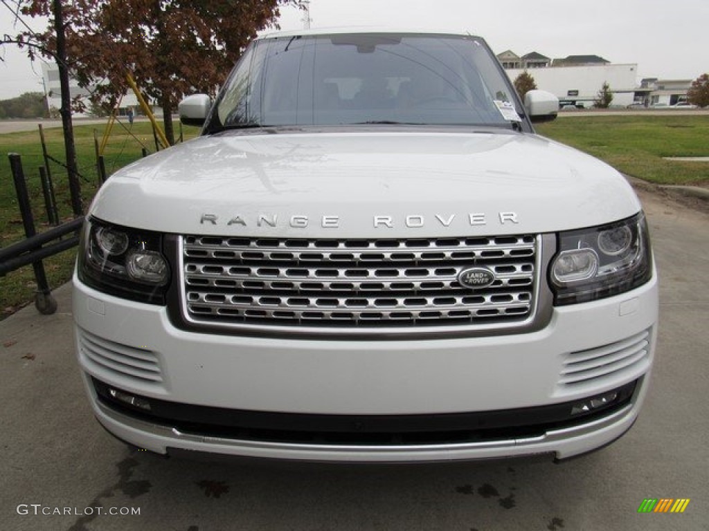 2016 Range Rover Supercharged - Fuji White / Espresso/Almond photo #9